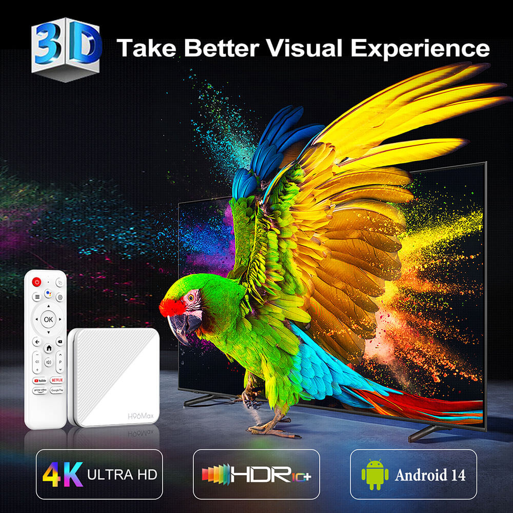 3D Android H96 max h313 set top box