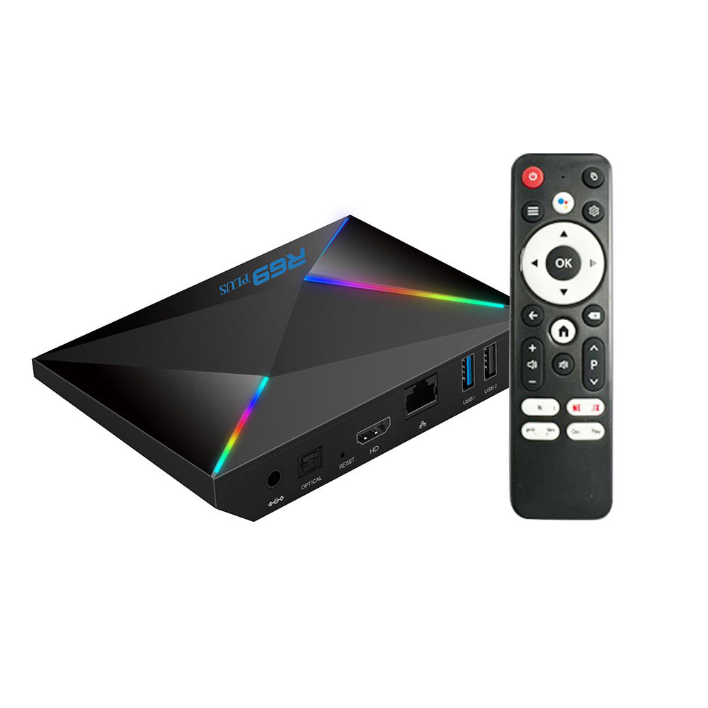 Smart Android 14 Tv box R69 Plus