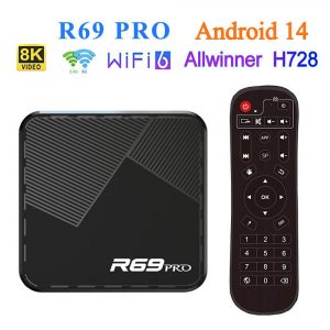 Android 14 R69 Pro set top box
